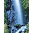 thumbnail image 2 of Wild, Jamie and Judy 19x24 Gold Ornate Wood Framed with Double Matting Museum Art Print Titled - Oregon-Columbia River Gorge National Scenic Area-Warren Creek-at Hole in the Wall Falls, 2 of 4