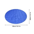 thumbnail image 4 of Pool Liner Pad Thicker, 8ft 9.8ft 11.8ft 15ft Seamless Above Ground Pool Liner, Puncture Protection,Pool Tarp for Above Ground Swimming Pools,Extend Liner Life, 4 of 7