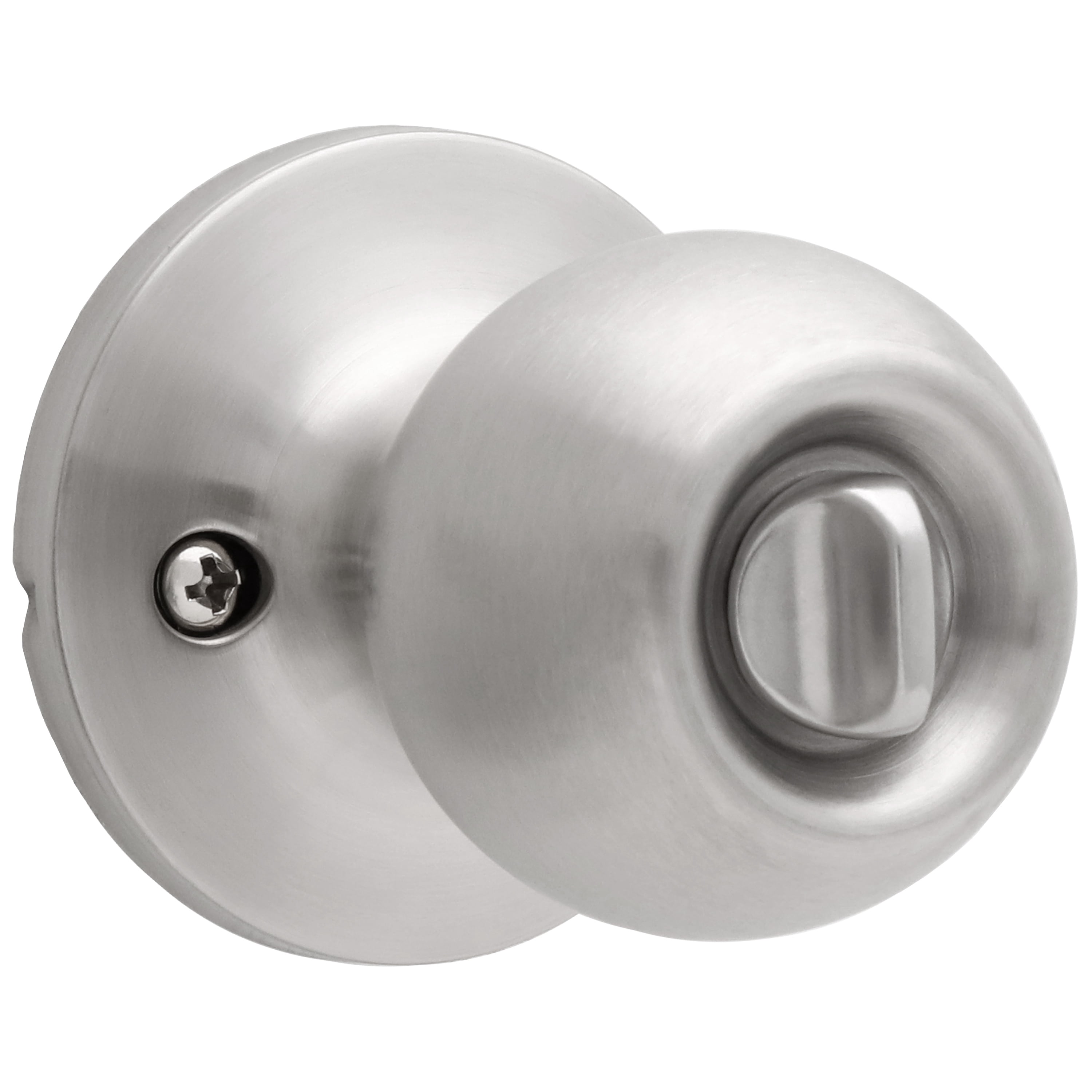 (4 pack) Hyper Tough Keyed Entry Ball Locking Doorknob Stainless Steel Finish