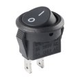 thumbnail image 1 of 10Pcs Small Size Round Rocker Switch LED Illuminated Car board Boat Van KCD-15 15mm 2/3PIN I/O Button Power Switches ,Easy to Install, 1 of 5