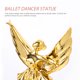 thumbnail image 3 of Trofeo de competición de baile Exquisito trofeo de baile Copa de trofeo decorativa de color dorado, 3 of 8