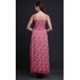 thumbnail image 4 of Bimba Robe à Bretelles Smockée en Georgette pour Femmes à Imprimé d'Oiseaux Whydah Blossom & Paradise - Xxx-Grand, 4 of 7