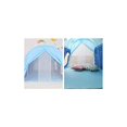 thumbnail image 3 of Tente de Jeu Maison de Jeu de Jardin sur Lit Amovible pour Enfant Fille Garçon - Blue House esquí esquí Gafas de esquí, 3 of 4