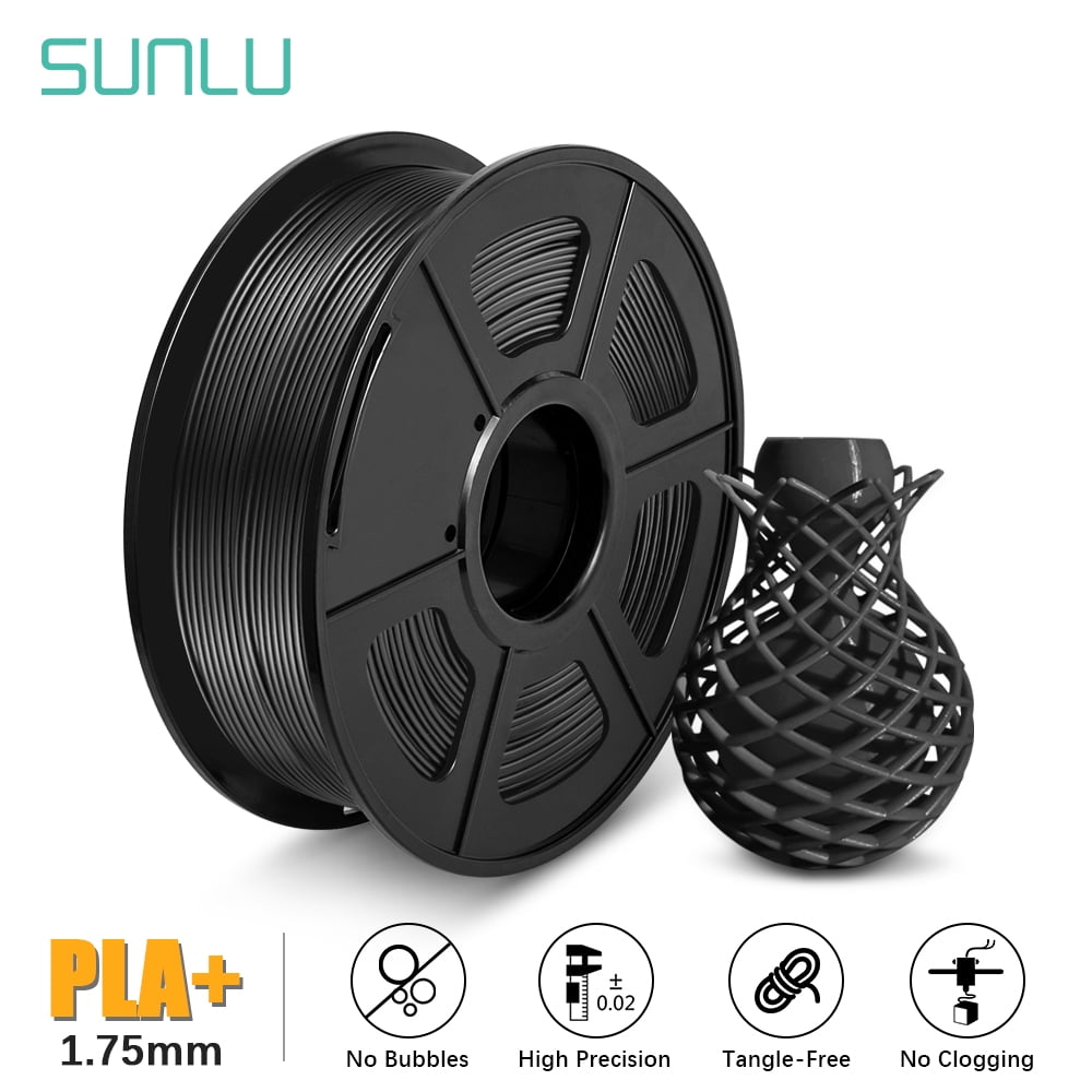 ABS Filament 1.75mm ABS Grey+Blue 1KG Dimensional Accuracy +/- 0.02 mm SUNLU ABS Filament for 3D Printer 