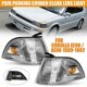 thumbnail image 3 of 1 Pair Car Front Corner Lamp Signal Lamp Light for EE90 AE90 1989 1990 1991 1992, 3 of 5