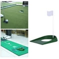 thumbnail image 6 of Golf Putter Green Putting Trainer with Adjustable Hole Training Aid, 6 of 8