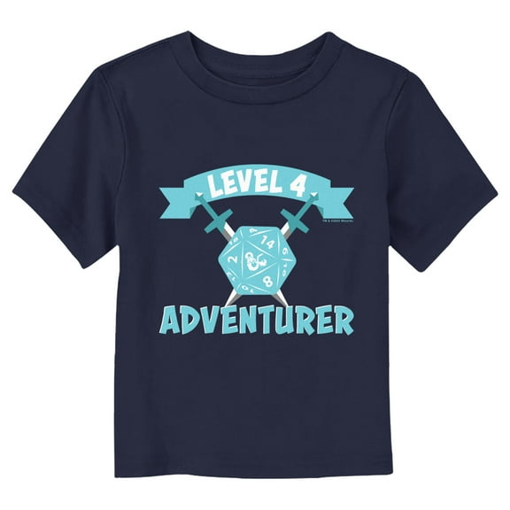Dungeons & Dragons Level Four Adventurer Graphic T-Shirt