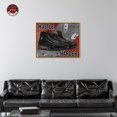 Hustle Iconic Sneakers Canvas Motivational Quotes For Men Print By