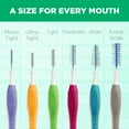 thumbnail image 7 of GUM Proxabrush Go-Betweens - Tight, Interdental Brushes, Soft Bristled Dental Picks, 10 Count (Pack of 4) 40 Total, 7 of 7