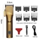 thumbnail image 2 of Cortapelos para hombres - Cortapelos de peluquero Kit de corte profesional Recortador de pelo inalámbrico Recortador de barba, 2 of 5