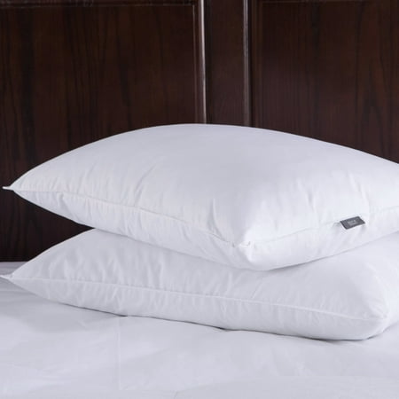 Puredown Feather and Down Pillow, Standard Size, Set of (Best Way To Clean Feather Pillows)