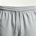 thumbnail image 5 of Rexolia Mens Stretch Straight Sweatpants 2 Zip Pockets Elastic Drawstring Waist Lightweight Gray M, 5 of 5