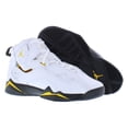 thumbnail image 4 of Nike Jordan True Flight Leather GS Boys Shoes Size 5.5, Color: White/Black/Yellow Ochre, 4 of 4