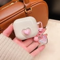 thumbnail image 3 of Case for Galaxy Buds 3&Buds 3 Pro,Creative White Cartoon Soft Protective Cover,Shockproof Earbuds Shell for Girly Women (Heart), 3 of 6