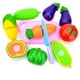 thumbnail image 4 of Juego de simulación de cocina para niños, juego de rol, juego de cortar frutas y verduras 23 Piezas, 4 of 9