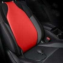 YUVA Inflatable Car Lumbar Support Cushion, Polyurethane, Black/Red/Gray/Coffee/Beige, Skybag Technology, Adjustable, Relieves Waist Pressure, Universal