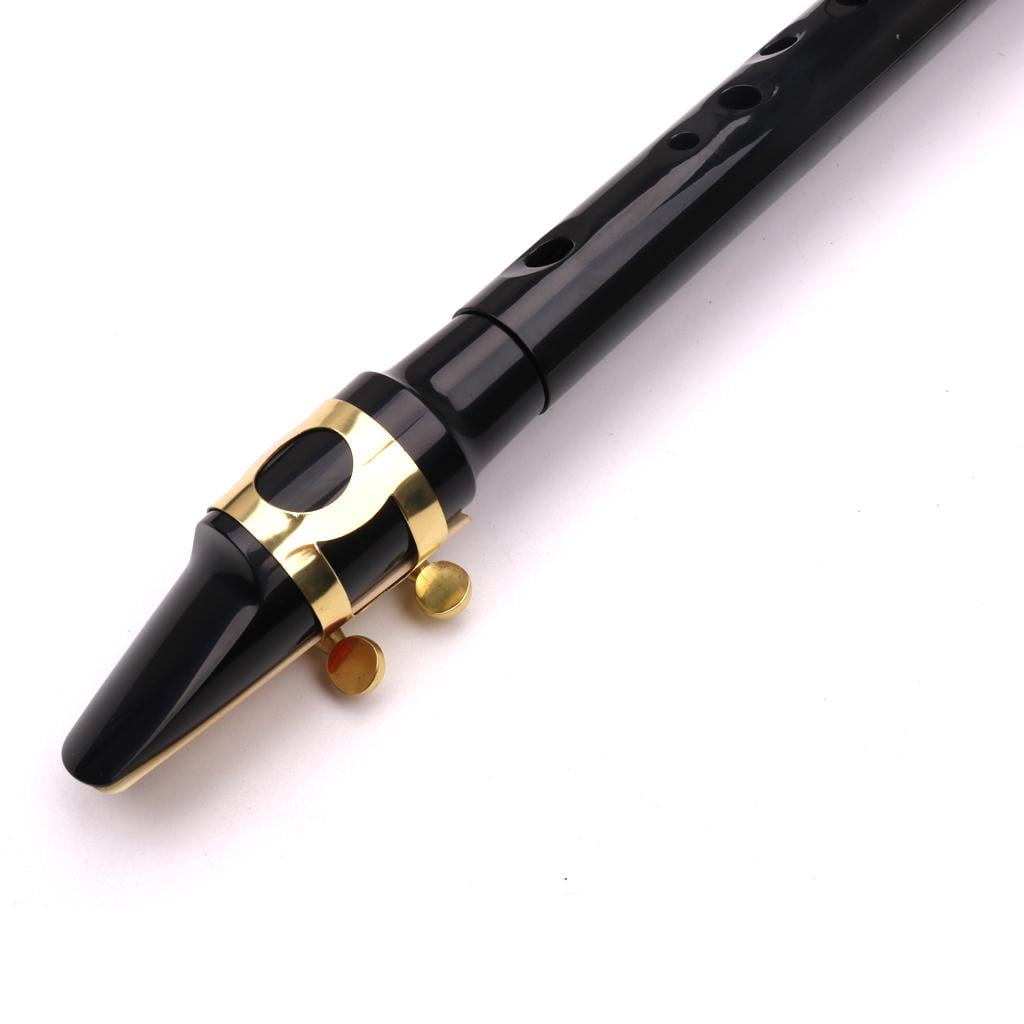 LeeQinersw Little Sax Mini Alto Saxophone Simple Key C Pocket Music Tool & Carrying Bag