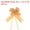 Orange, variant on 8" Pull Bows Gift Wrapping Pull Bow Gold Thread Style Baskets Present Bows Knot Ribbon Orange 300 Pcs