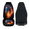 thumbnail image 6 of XYZCANDO Horse Pattern Car Seat Covers for Woman Non-Slip Front Seat Cover Decorative Soft, for Vehicle Truck SUV, 6 of 10