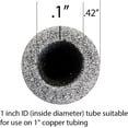 thumbnail image 3 of Foam King Brand Insulating Foam Pipe Covers - 1 inch by 3 feet, Pack of 12, 3 of 5