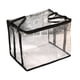 thumbnail image 3 of Organizador de almacenamiento de libros Clear Space Saving PVC Fácil mantenimiento de estantería a prueba de polvo Capacidad espaciosa Bolsa de polvo Negro, 3 of 8