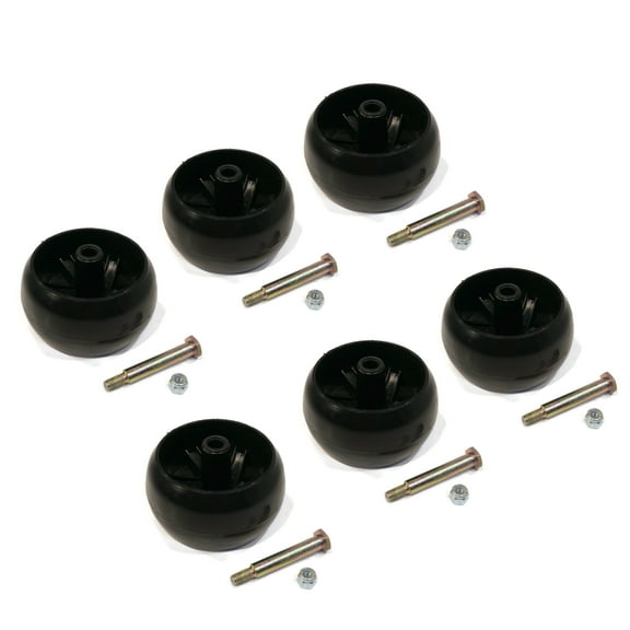 The ROP Shop (Pack of 6) Smooth Deck Wheel for AYP 174873, 532174873, 589527301 & 587048801