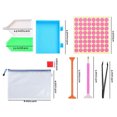 thumbnail image 5 of Diamond Painting Tool Kit DIY Embroidery Pen Glue Storage Box Mesh Bag Sets, 5 of 5