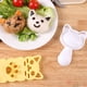 thumbnail image 2 of Billuyoard Molde de arroz duradero y que no se deforma fácilmente – Sushi Masterpieces Moldes de sushi con forma de animales de dibujos Cocina y Comedor Osito, 2 of 6