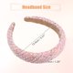 thumbnail image 5 of Diadema de Tela Unique Bargains de Estilo Retro Casual para Mujeres Color Rosa, 5 of 7