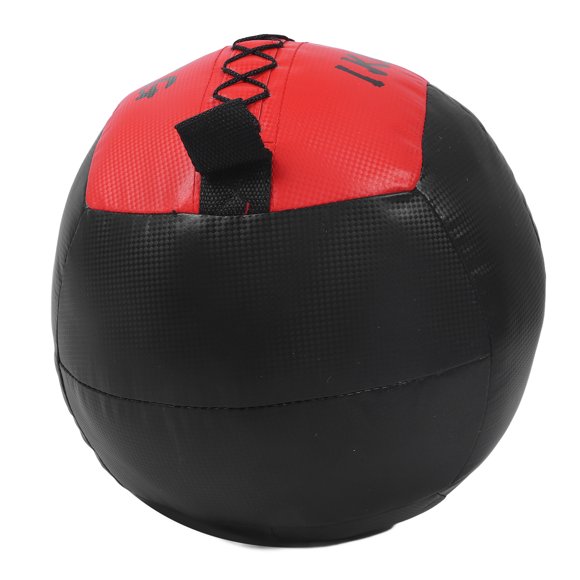 Bola de pared Ponderada, 2.2 lb Pu Cuero Bola de fitness blando de peso adecuado tanto para el gimnasio como para hogar