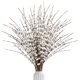 thumbnail image 1 of Nvzi 10 flores artificiales de jazmín de 75 cm de largo, ramo de flores falsas, ramas secas de jazmín artificial (blanco), 1 of 5