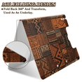 thumbnail image 2 of FORMRS A4 Clipboard Folder with Pen Holder Horizontal Foldable School Office Binder, Abstract Tribal Pattern, 2 of 9