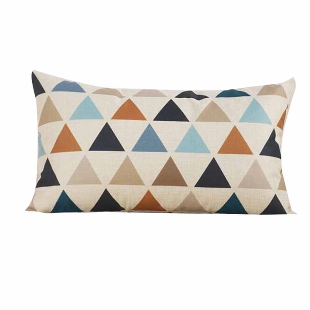 Up to 65% Off SMihono Rectangle Cushion Cover Silk Throw Case Pillowcase