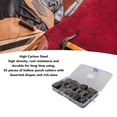 thumbnail image 3 of Hollow Punch Cutter, 52 Pieces Assorted Styles Leather Punch   For Handicraft, 3 of 8