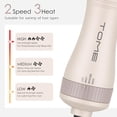 thumbnail image 3 of TOME Travel Hair Dryer Brush,Dual Voltage Mini Hot Air Brush 2 inch Volumizer,Pink, 3 of 8
