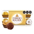thumbnail image 1 of Chocolate Ferrero galleta cubierta con trocitos de avellanas y relleno cremoso 16 pzas de 12.5 g c/u, 1 of 5