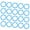 Blue, variant on 20Pcs Leakproof Canning Seal Silicone Jar Gaskets Food Storege Jars Replacement Seal Rings for Preserving Jars