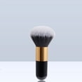 thumbnail image 4 of Brocha de maquillaje profesional, cabeza suave redonda grande de un solo mango para base de polvo de crema BB, brocha de cosméticos de maquillaje (5 piezas), 4 of 5