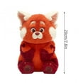 thumbnail image 2 of Petite Peluche Rougissante Panda Roux Mei, Jouets pour Enfants de 3 Ans et Plus, 2 of 5