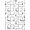 Gray, Pattern 17, variant on ODIKA 4'x6' Grey Blue Modern Geometric Abstract Washable Area Rug Sophisticated Minimalist Rectangular Blocks Pet Friendly, Non-Shedding for Bedroom, Reading Nook
