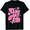 Black, variant on KeHetSoft Unisex Cheer Flag Football Game Day Cotton Graphic T-Shirt