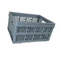 thumbnail image 3 of DYNWAVECA Camping Rangement Caisse Conteneur Rangement Pliable Rangement Pliant pour Voiture Pêche à la Maison Randonnée Gris Bleu, 3 of 9