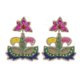 thumbnail image 1 of Nuevos pendientes de novia con forma de botella de champán estilo bohemio para mujer, cuentas bohemias hechas a mano, E1513 XianJ, 1 of 5