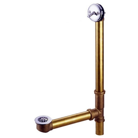 Kingston Brass Made to Match Bath Leg Tub Bathroom Sink Drain with Overflow