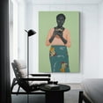 thumbnail image 3 of Amy Sherald-What's Different About Alice Is That She Has The Most Incisive Way of Telling The Truth (2017) Wall Art Poster Scroll Canvas Painting Picture Living Room Decor Home 24x36inch(60x90cm), 3 of 6