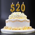 thumbnail image 2 of Celebration Candles Elegant Convenient ABS Fashion Number Celebration Candles for Birthday, 2 of 4