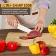 thumbnail image 7 of Vesteel 7-Piece Kitchen Knife Set, Professional Stainless Steel Knives Block Set with Healthy Anti-Rust Coating - White, 7 of 7