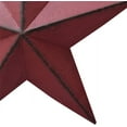 thumbnail image 7 of Patriotic Metal Barn Star Hanging Wall Decor Distressed Country Barn Star Texas Star Decor Outdoor Indoor Decor (1, Red), 7 of 7