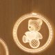 thumbnail image 1 of Lámpara Cadena de luz colgante de acrílico 3D Bear Heart LED Luces navideñas para el día de San Valentín Tmvgtek Para estrenar, 1 of 8