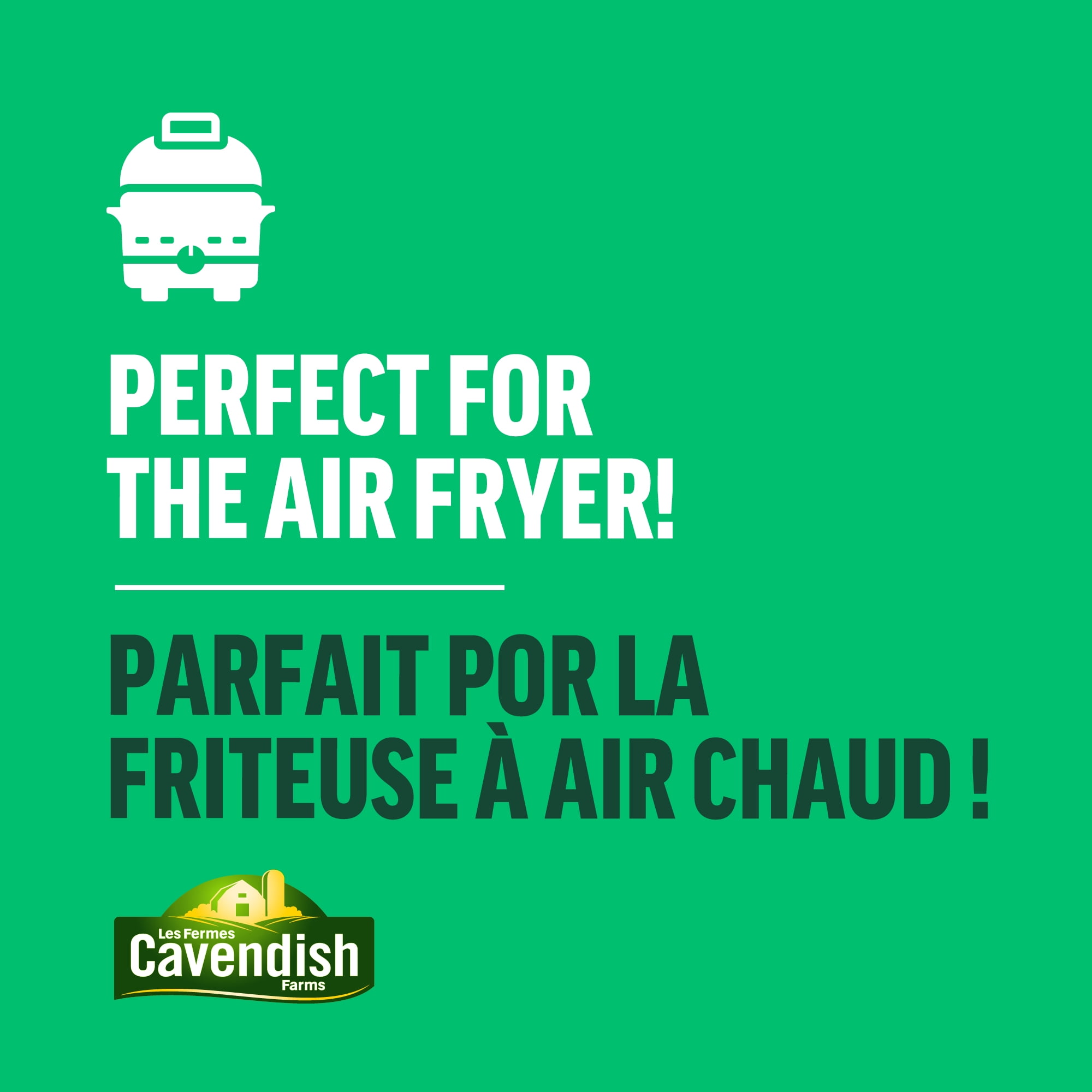 Cavendish Farms Garlic and Rosemary Potato Wedges | Made in Canada | Proud Canadian Company, 1.8 kg